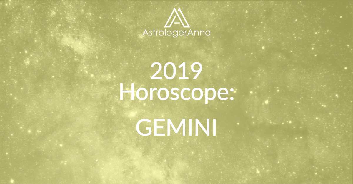 2019 horoscope for Gemini