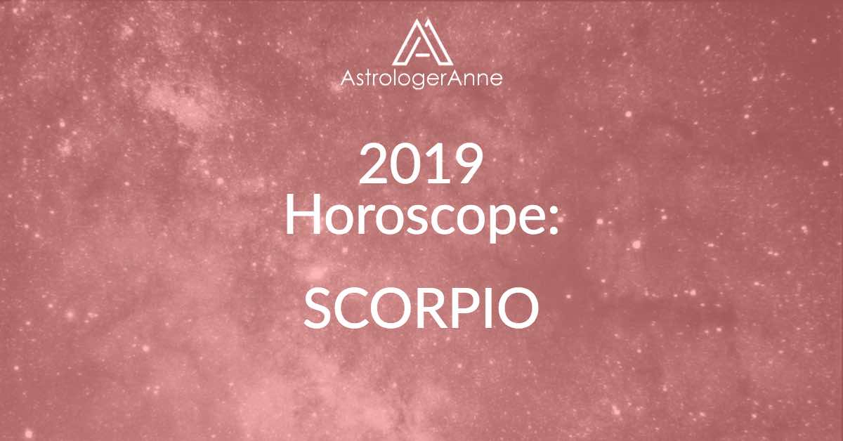 2019 horoscope for Scorpio