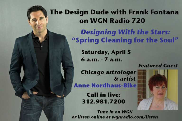 Podcast for spring cleaning with astrology show on WGN Radio