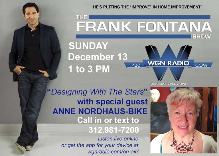 Poster for December astrology podcast on WGN Radio